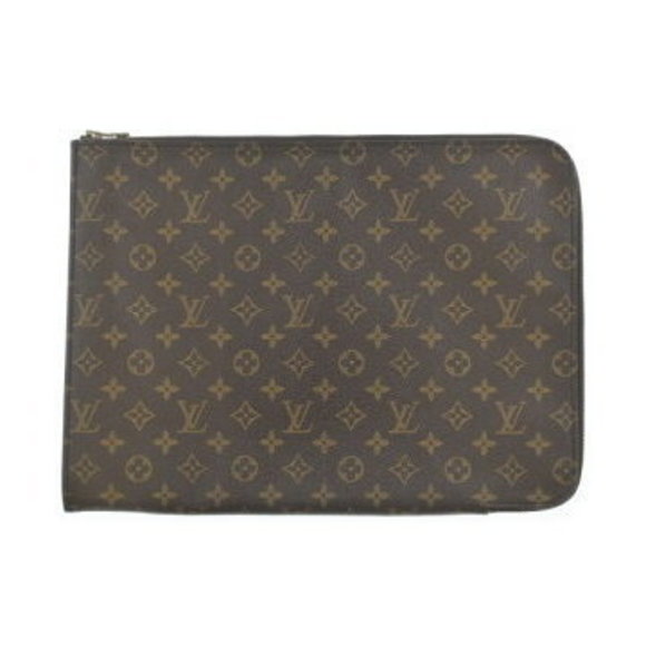 Louis Vuitton Clutch Bag Brown - Picture 1 of 9